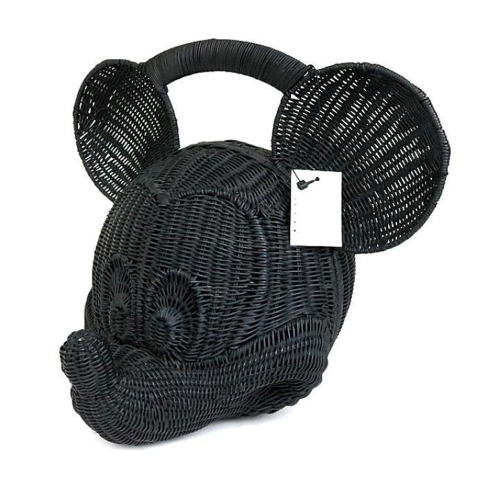 ミッキー型黒かごバッグ Yohji Yamamoto（ヨウジヤマモト） CYCLAS 銀座店 シクラス 新品