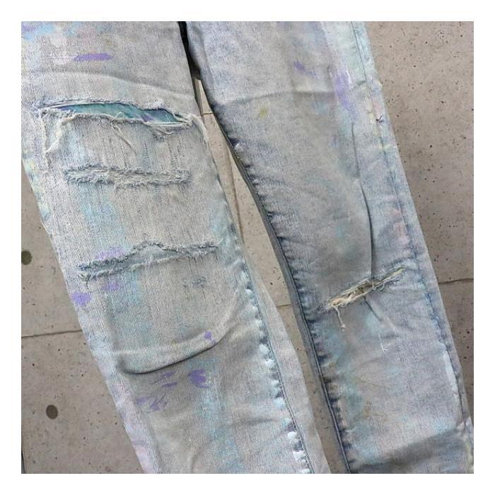 AMIRI 銀座店 SALE アミリ ペイント ダメージ加工 スキニー