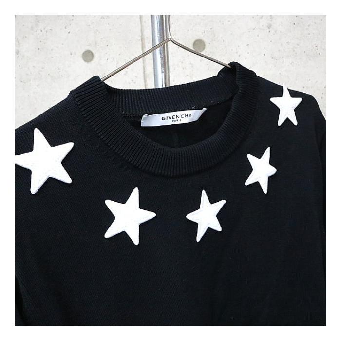GIVENCHY 銀座店 SALE ジバンシー スターアプライ クルーネック 