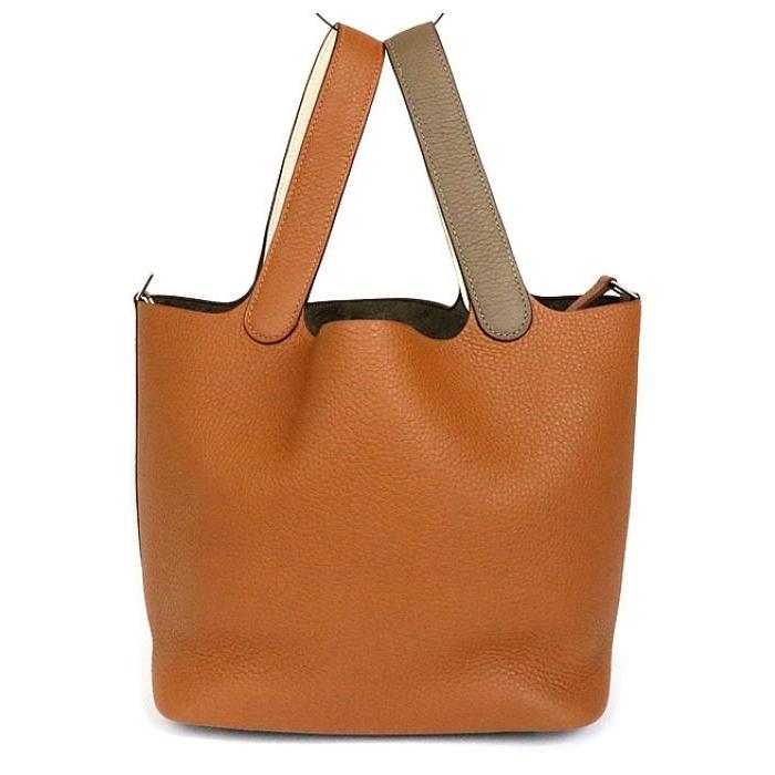 HERMES 銀座店 SALE 新品 エルメス ピコタンロック MM エトゥープ 