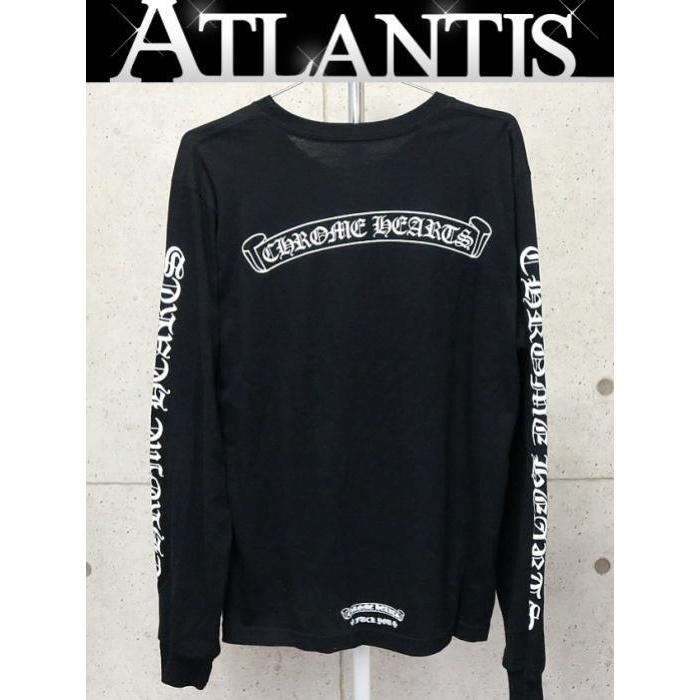 CHROME HEARTS 銀座店 クロムハーツ スクロールラベル ロンT ロング