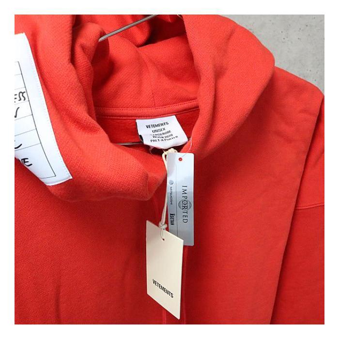 VETEMENTS 銀座店 新品 ヴェトモン 2020 PRET A PORTER スウェット 