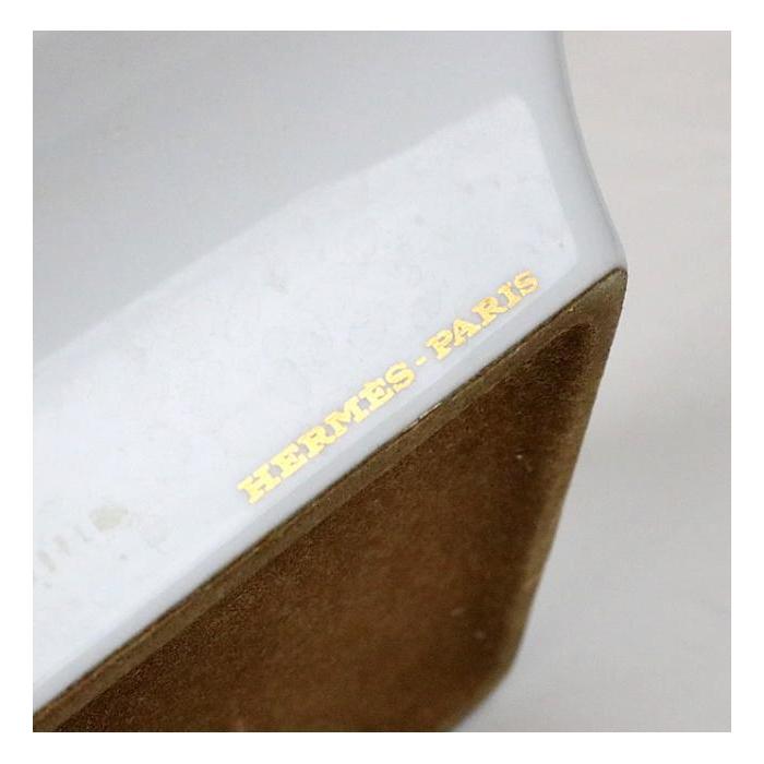 HERMES（エルメス） 銀座店 美品 灰皿 アッシュトレイ 犬柄 陶器