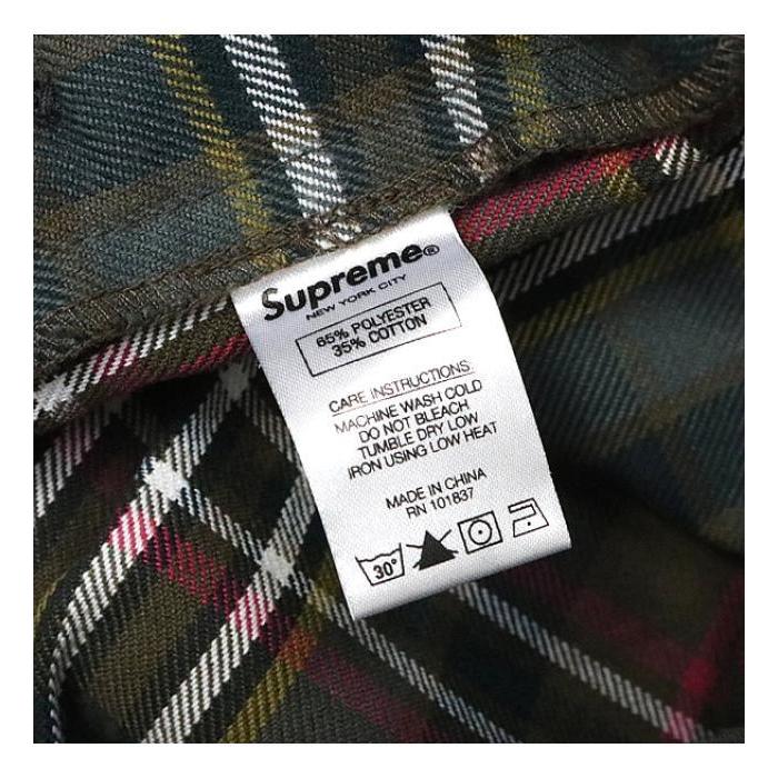Supreme 銀座店 未使用 SALE シュプリーム 20AW Tartan flannel skate 