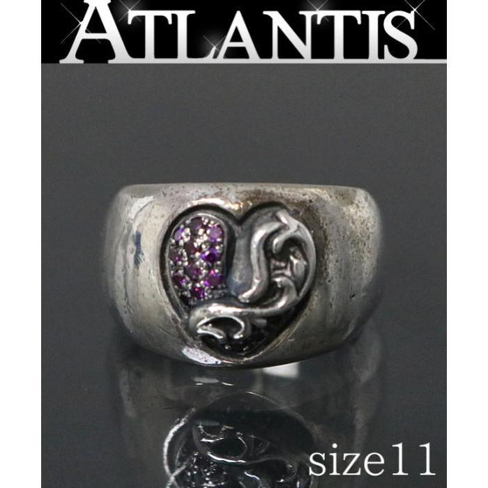 クロムハーツシルバーアメジストリング 14号