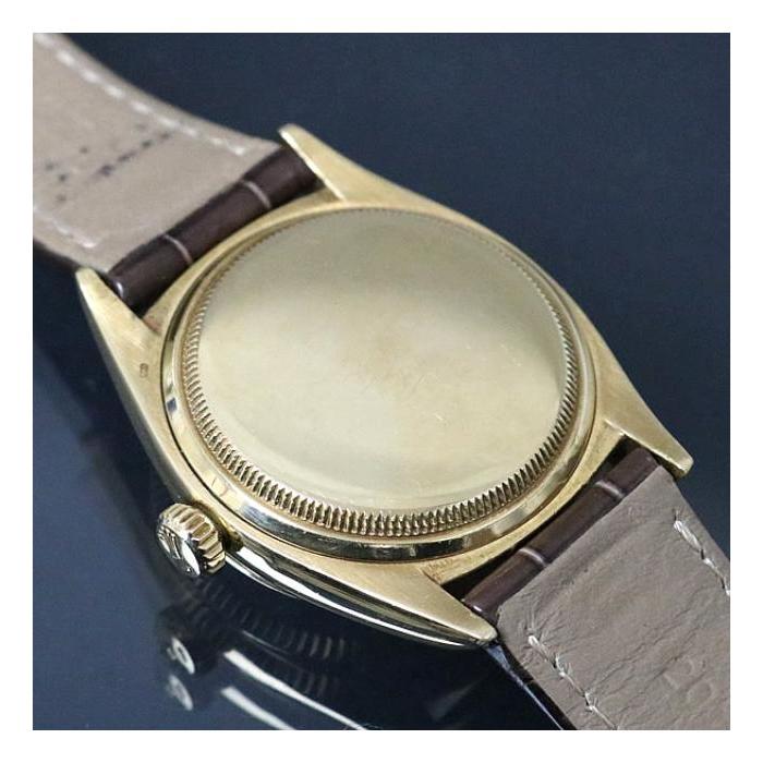 ROLEX 銀座店 ロレックス 6305 ビッグバブルバック BREVET刻印 18K YG