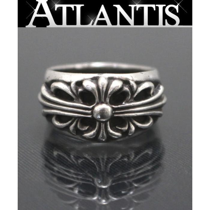 CHROME HEARTS 銀座店 クロムハーツ フローラルクロス リング 指輪 シルバー SV925 約21号 086005atlantis 通販 Yahoo!ショッピング