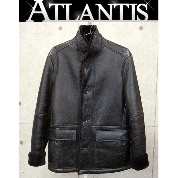 Loewe Sale 銀座店 Sale ジャケット ロエベ メンズファッション ムートン ジャケット メンズ Size44 ブラウン Atlantis