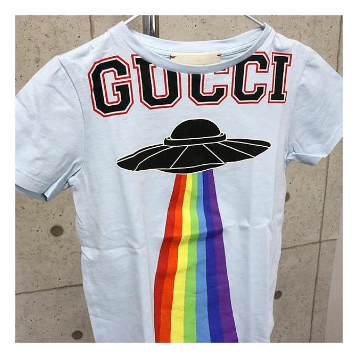 GUCCI 銀座店 キッズ グッチ RONHERMAN EXCLUSIVE プリント Tシャツ  
