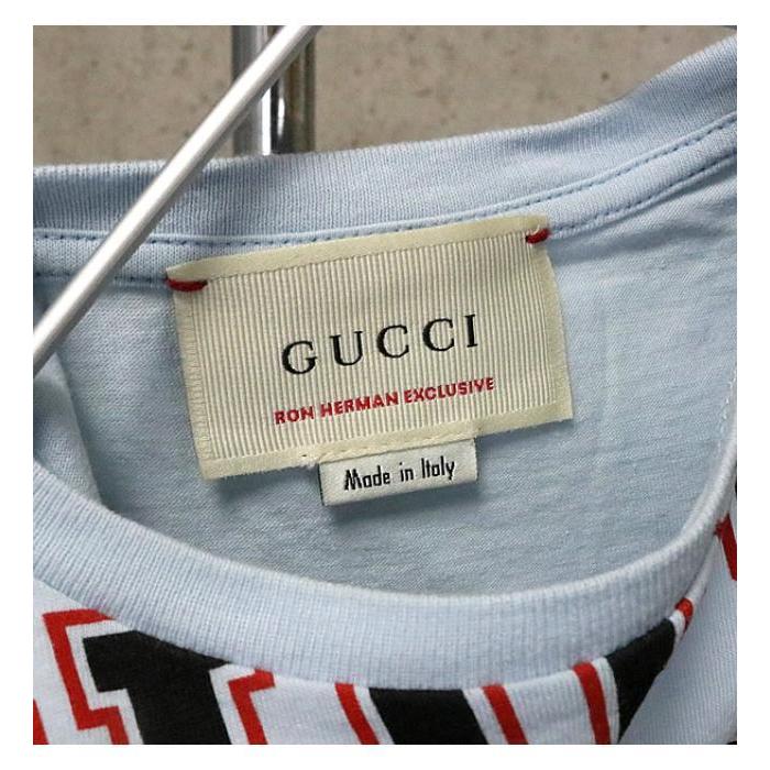 GUCCI 銀座店 キッズ グッチ RONHERMAN EXCLUSIVE プリント Tシャツ  