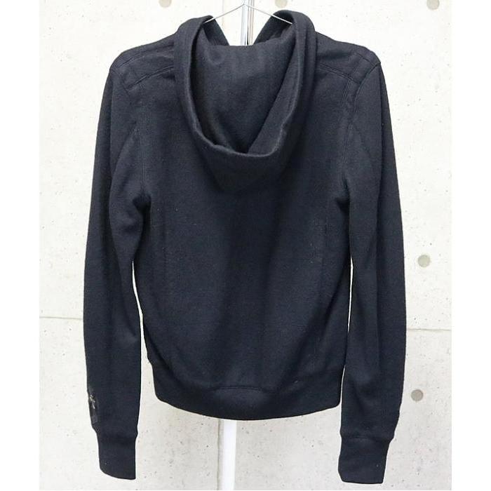 最終値下げ!クロムハーツ クロスパッチ パーカー ダブルジップsize:L-