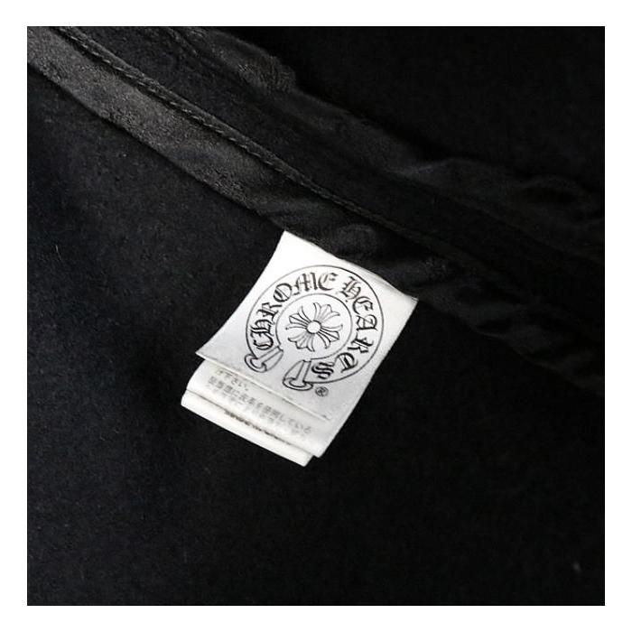 銀座店 クロムハーツ カシミヤ ダブルジップアップ パーカー クロス