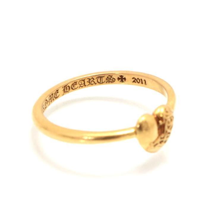 CHROME HEARTS 銀座店 クロムハーツ 22K バブルガム ハート リング 