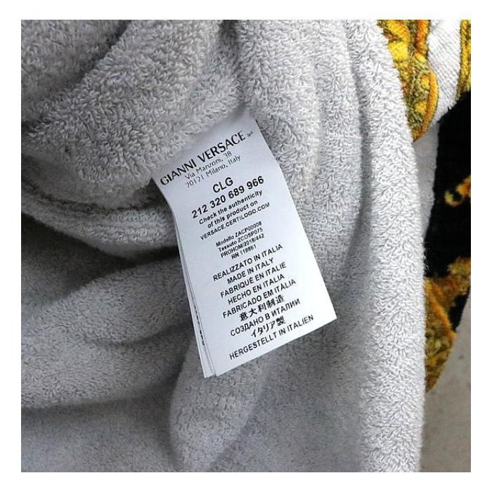 GIANNI VERSACE 銀座店 ヴェルサーチ バロック柄 ローブ ガウン ルーム