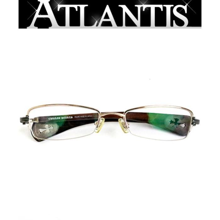 CHROME HEARTS 銀座店 クロムハーツ 『ROCKS』ウッド 度入り 眼鏡 