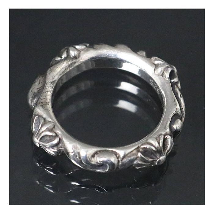 CHROME HEARTS 銀座店 クロムハーツ SBTバンド リング 指輪 シルバー  
