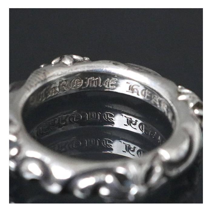 CHROME HEARTS 銀座店 クロムハーツ SBTバンド リング 指輪 シルバー  