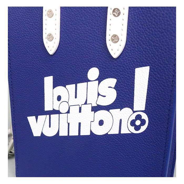 【LOUIS VUITTON/ルイヴィトン】【ヴァージル・アブロー エブリデイLV サック プラ XS M80841 ブルー 】 LOUIS VUITTON】【2021AW】【ヴァージル・アブロー】ルイヴィトン