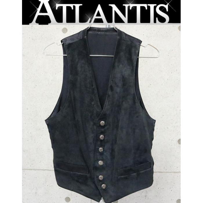 CHROME HEARTS 銀座店 クロムハーツ シルク切り替え スエード ベスト 