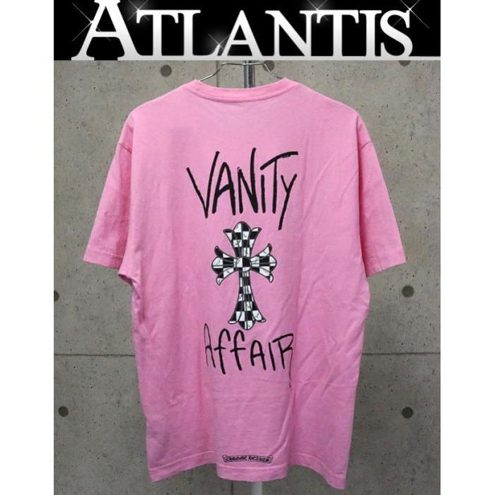 クロムハーツ ピンク Tシャツ スクロール フレアニー ホットセール