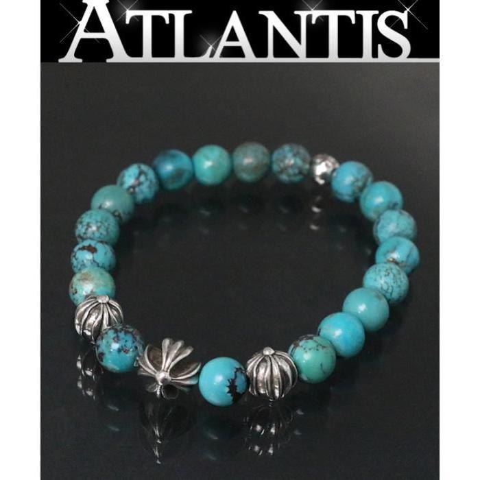 CHROME HEARTS 銀座店 クロムハーツ ビーズブレス 8mm ターコイズ CH