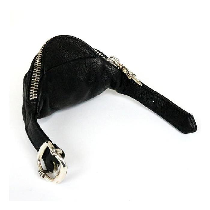 ⭐️完成品⭐️ 銀座店 クロムハーツ 新品 SALE WRISTHER スナットパック ウォレットブレス レザー シルバー SV925 黒 【HOV2041552502】(71349円)