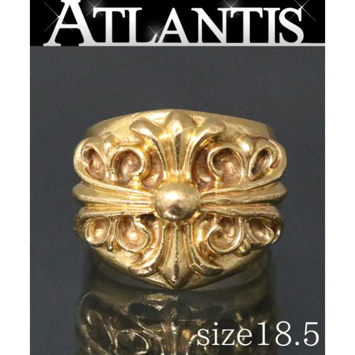 銀座店 クロムハーツ SALE 22Ｋ キーパーリング 約18.5号 指輪 :087913