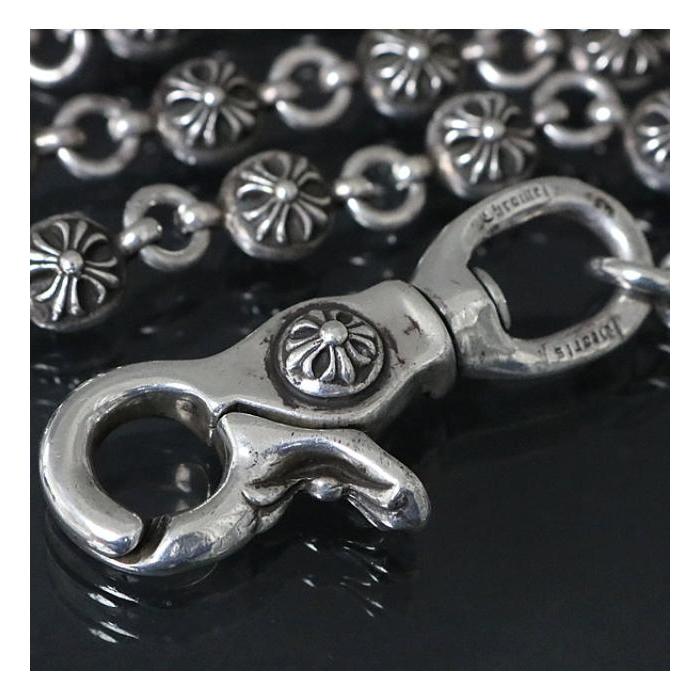 ランキング総合1位CHROME HEARTS 銀座店 ウォレットチェーン シルバー ロング 1クリップ クローボール#1 クロムハーツ SV925 メンズアクセサリー SKULL FLIGHT スカルフライト「Hell