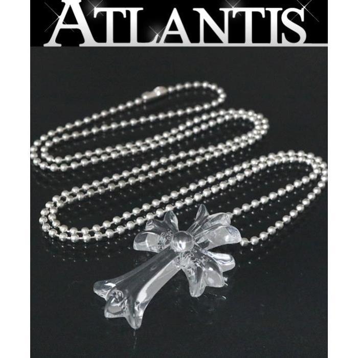 CHROME HEARTS 銀座店 クロムハーツ 青山20周年限定 ラバー CHクロス ボールチェーン ネックレス クリアカラー : 088272 :  atlantis - 通販 - Yahoo!ショッピング