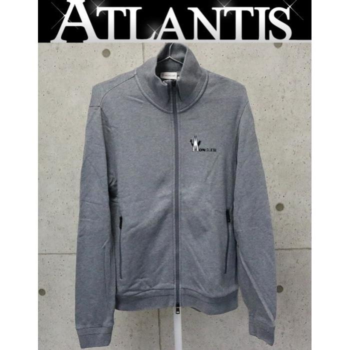 MONCLER グレー ジップアップ スウェット MONCLER グレー ジップアップ スウェット