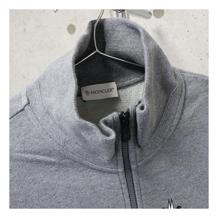 MONCLER（モンクレール） 銀座店 ジップアップ スウェット 長袖 グレー