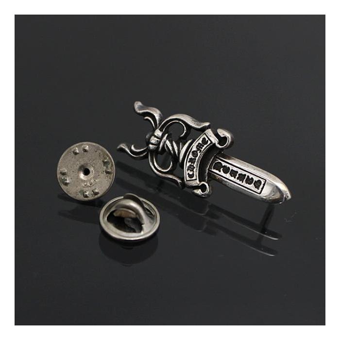 銀座店 クロムハーツ SALE スティックピン ダガー シルバー SV925 