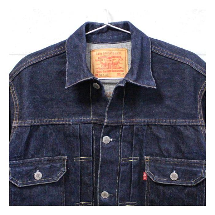 超希少　40 リーバイス　デニムジャケット　バレンシア工場　USA製　ビッグE 超希少 40 リーバイス デニムジャケット バレンシア工場 USA製 ビッグE