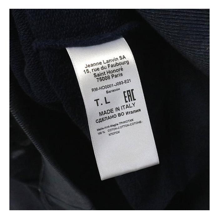LANVIN 銀座店 ギャラリーデプト パーカーペイント加工 グレー LANVIN 銀座店 ギャラリーデプト パーカーペイント加工 グレー