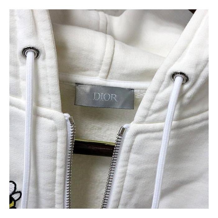 Dior and KAWSパーカー　ディオールパーカー Christian Dior 銀座店 ディオール Kaws ビー スウェット ジップ