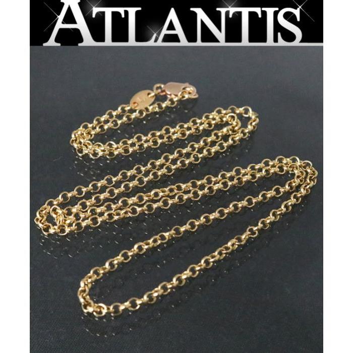 銀座店 クロムハーツ インボイス付き 22K ロールチェーン ネックレス