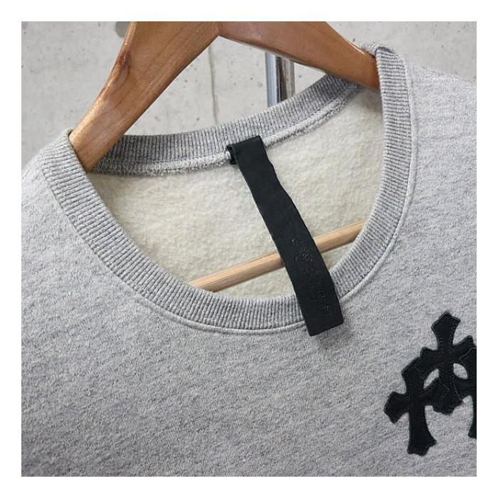 CHROME HEARTS 銀座店 クロムハーツ クロスパッチ スウェット 裏起毛  
