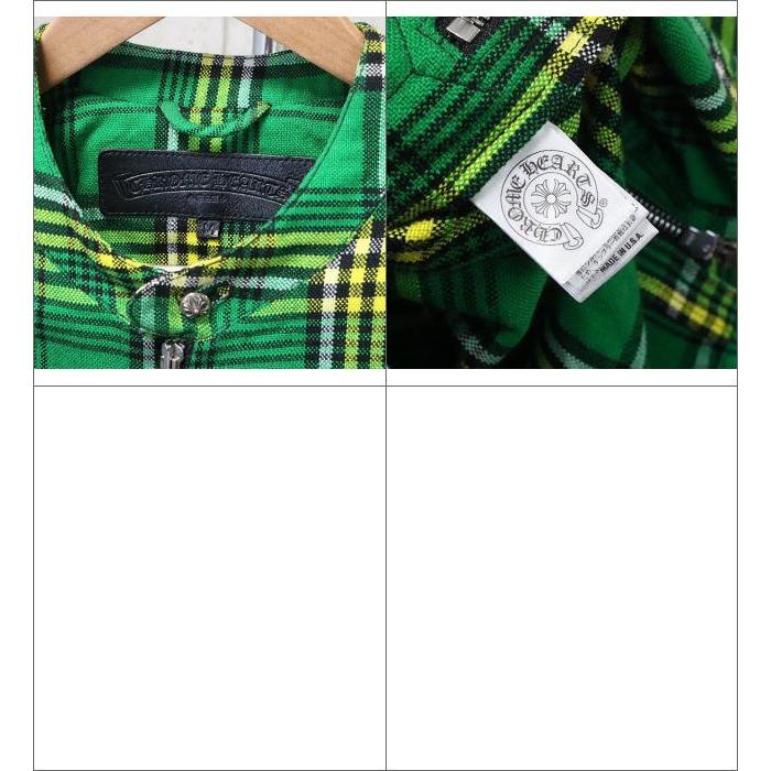 銀座店 クロムハーツ イージーライダース マサイチェック JVP メンズ  