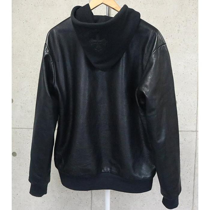 CHROME HEARTS 銀座店 クロムハーツ レザーパーカー ホースシュー 
