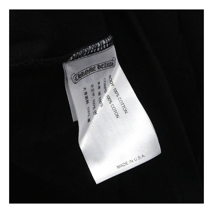 【正規販売店】 銀座店 新品 クロムハーツ FOTI マルチカラー ロングTシャツ 長袖 ロンT メンズ size:L 黒 【1603762543】(56049円)