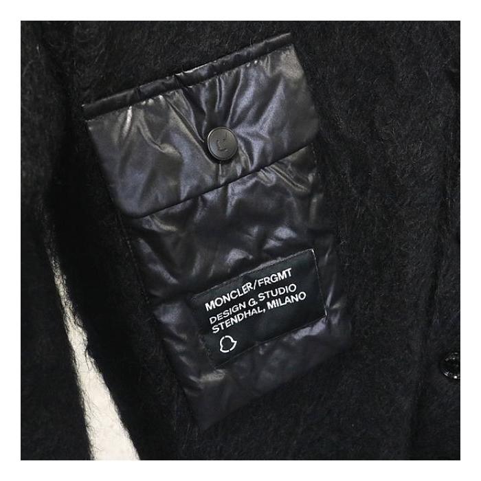 MONCLER（モンクレール） 銀座店 フラグメント モヘア カーディガン 黒