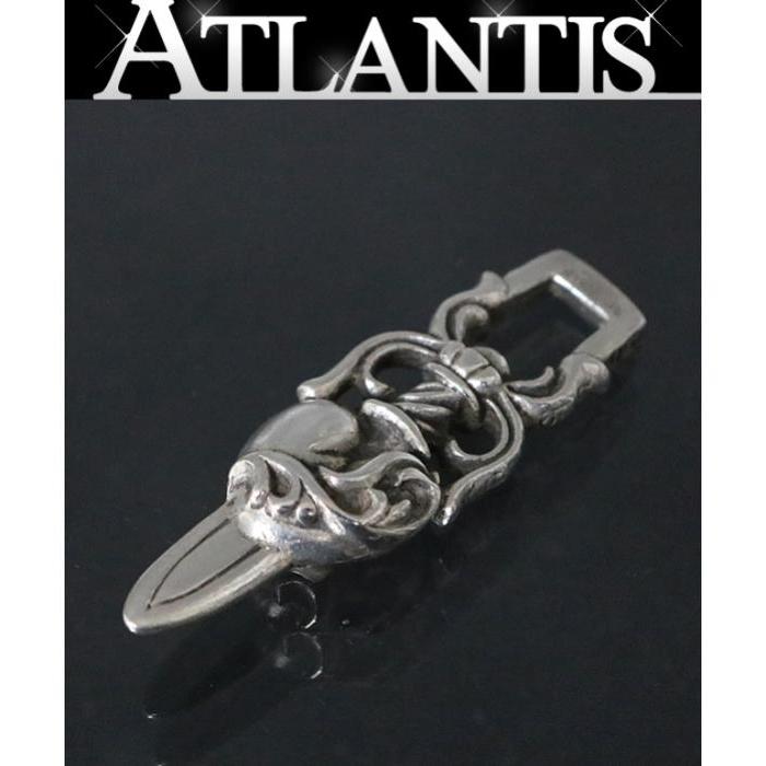 CHROME HEARTS 銀座店 クロムハーツ ダガーハート チャーム ペンダント 