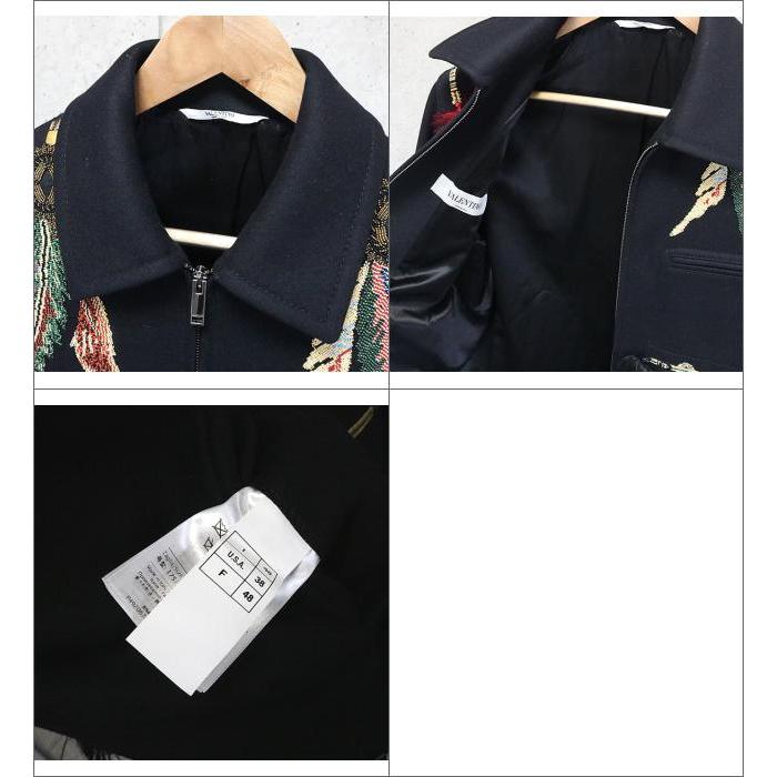 VALENTINO（ヴァレンティノ） 銀座店 美品 ビーズフェザー ウール