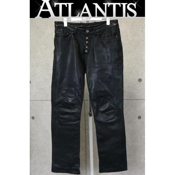 CHROME HEARTS 銀座店 クロムハーツ フレアニー5ポケット レザー 