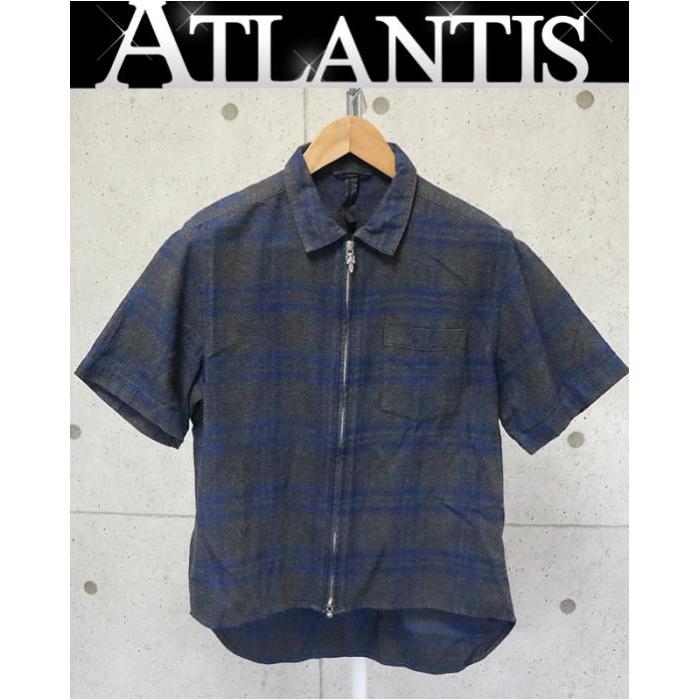 シャツ 銀座店 クロムハーツ HEYWOOD ダガージップ 半袖シャツ size:S 