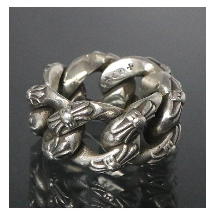 □ CHROME HEARTS エクストラファンシー チェーンリング 18号 □ CHROME HEARTS エクストラファンシー チェーンリング 18号