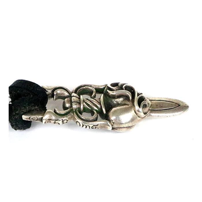 CHROME HEARTS 銀座店 クロムハーツ ダガーハート チャーム ペンダント 