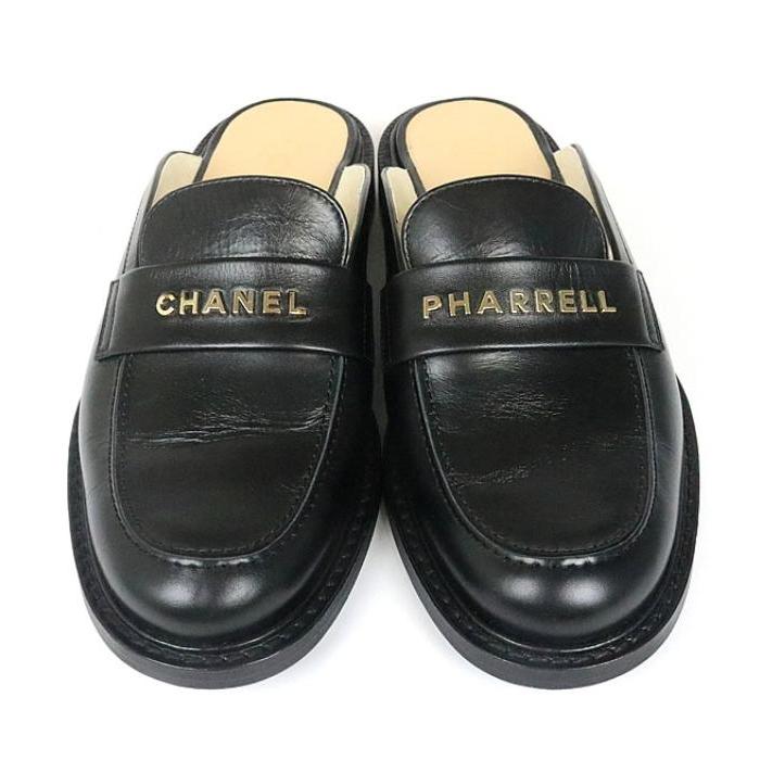 CHANEL（シャネル） 銀座店 ファレルウィリアム レザー ローファー