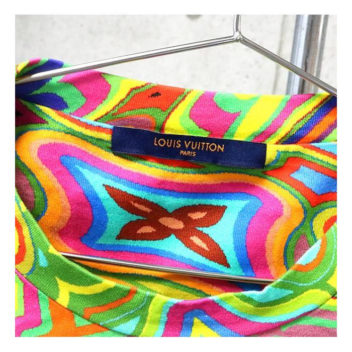 LOUIS VUITTON 銀座店 ルイヴィトン プリンテッドダミエ LV柄 T LOUIS VUITTON 銀座店 ルイヴィトン プリンテッドダミエ LV柄 T