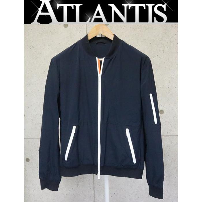 HERMES エルメス ブルゾン 48 HERMES 銀座店 エルメス ストレッチ ナイロン ジャケット ブルゾン